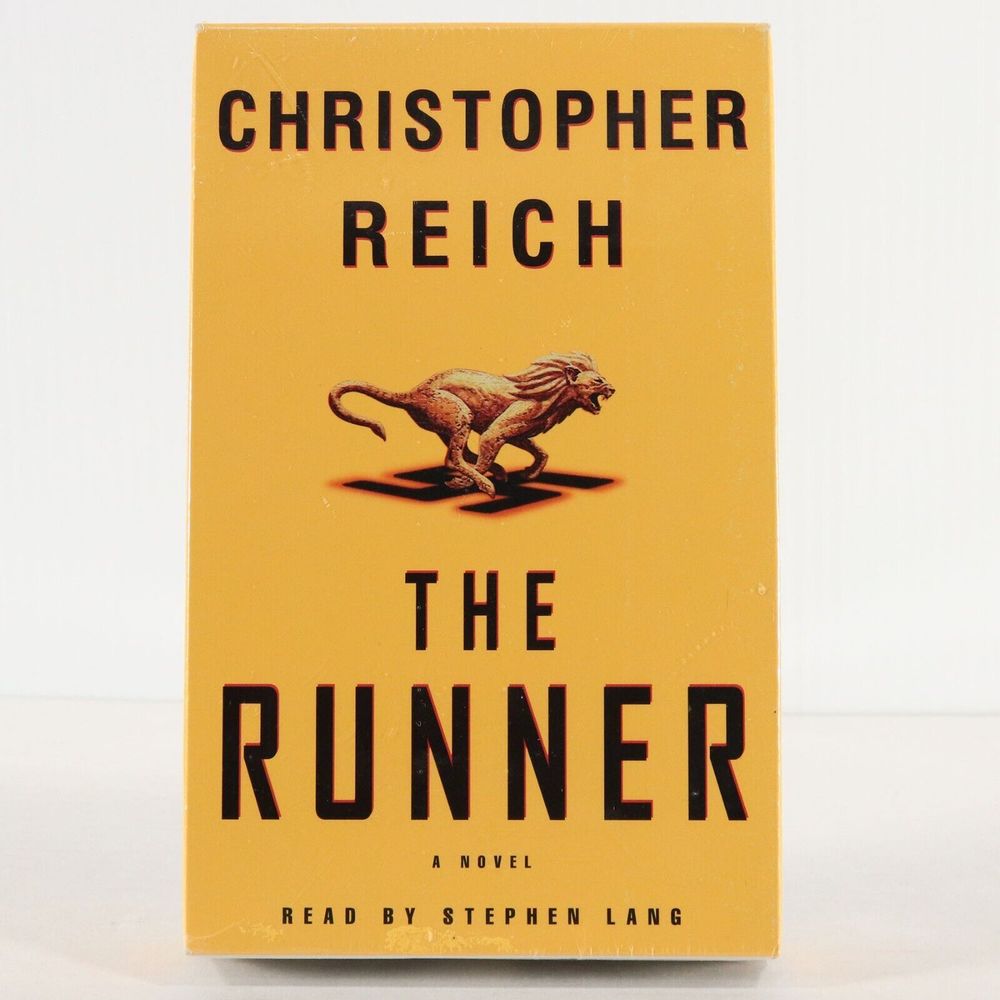 The Runner by Christopher Reich Cassette Tape Audiobook, 2000 Abriged SEALED NEW